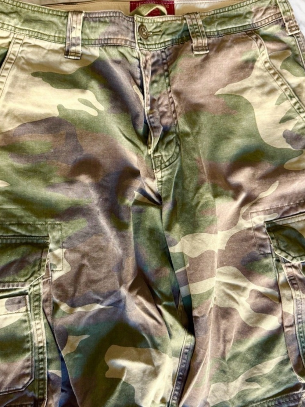 ♥️ Y2K OG Abercrombie & Fitch Camouflage Cargo Pants